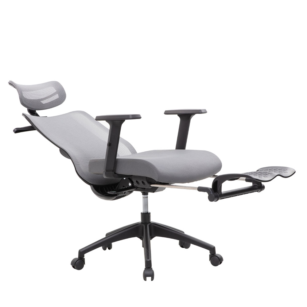Ергономичен стол Zeron HR Grey Mesh